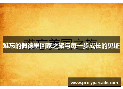 难忘的佩德里回家之旅与每一步成长的见证
